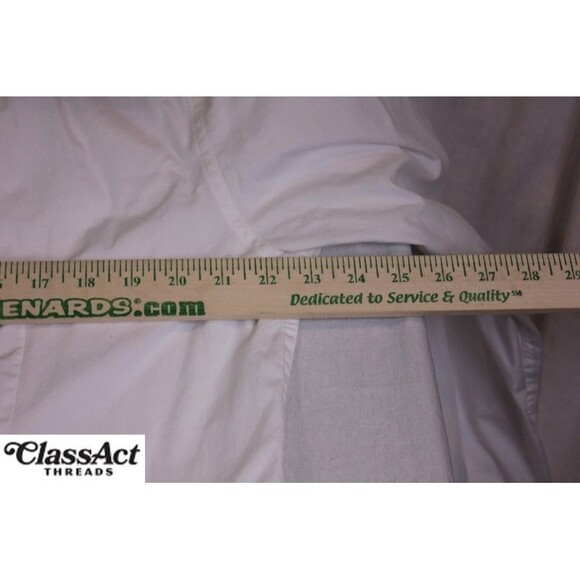 GUESS Men's Casual Button Down Blue White Long Sleeve Sz L - Picture 4 of 7